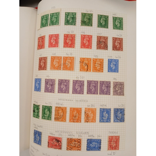 80 - Great Britain. A collection of Great British Stamps in eighteen volumes, with better noticed includi... 