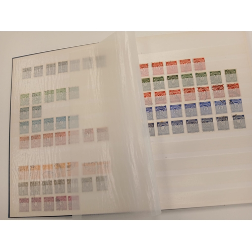 85 - World. A collection / stock of world stamps in nineteen stockbooks / albums etc, noted useful stock ... 