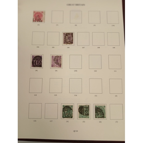 91 - Great Britain and Errors / Varieties. A collection in two volumes, with a boxed album of Queen Victo... 