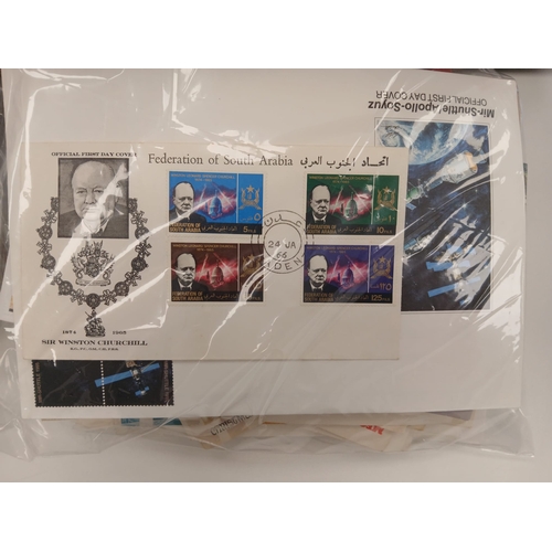 93 - World. A suitcase sorter type lot, with stamps and covers, on stock cards, packets, club books etc, ... 