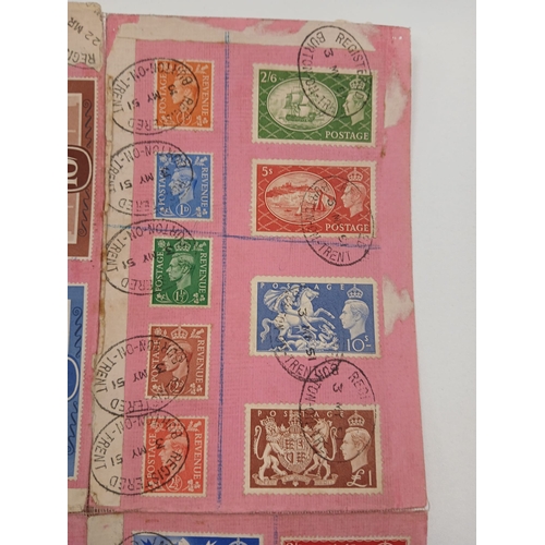 94 - Great Britain. An interesting group of early to mid covers and associated items, with 1840 1d Black,... 