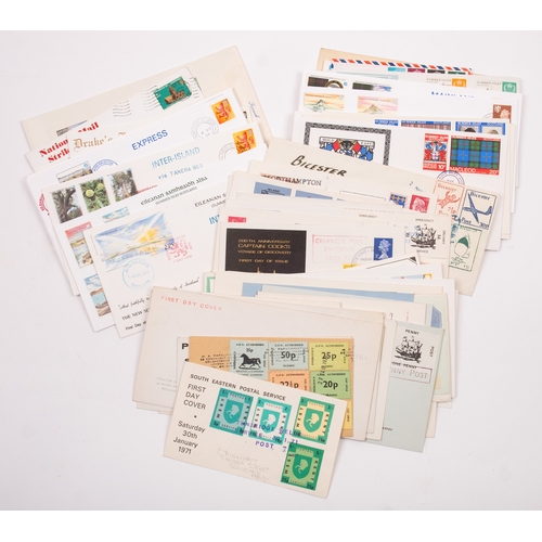 95 - Great Britain. An album of mostly better First Day Covers and others, including King George VI Illus... 