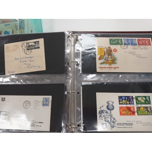 95 - Great Britain. An album of mostly better First Day Covers and others, including King George VI Illus... 