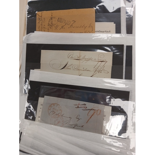 96 - Canada. Stamps and covers, with part collections on album pages including QV postmark interest, but ... 