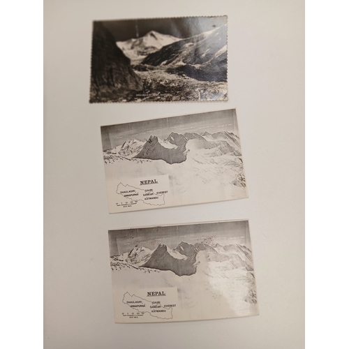 99 - Nepal and RAF. A collection of stamps from Nepal written up in green Senator Medium album, including... 