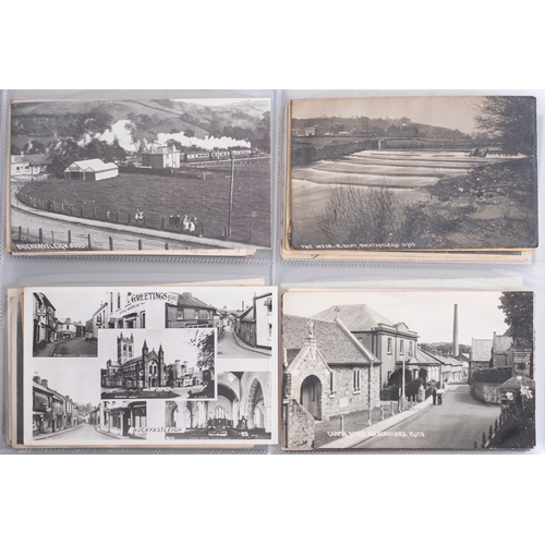 10A - Two albums of early 20th century and later postcards of Dartmoor and environs, including several car... 