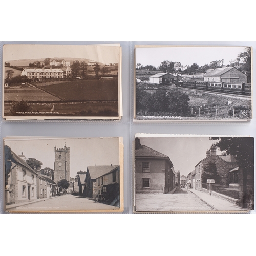 12A - Two albums of early 20th century and later postcards of Dartmoor and environs, comprising views of '... 