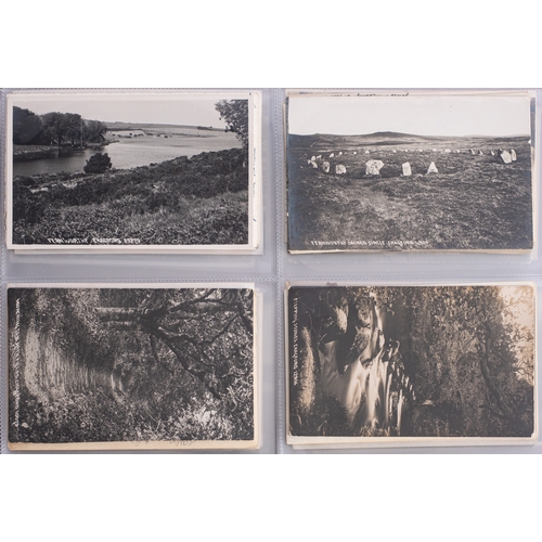 12A - Two albums of early 20th century and later postcards of Dartmoor and environs, comprising views of '... 