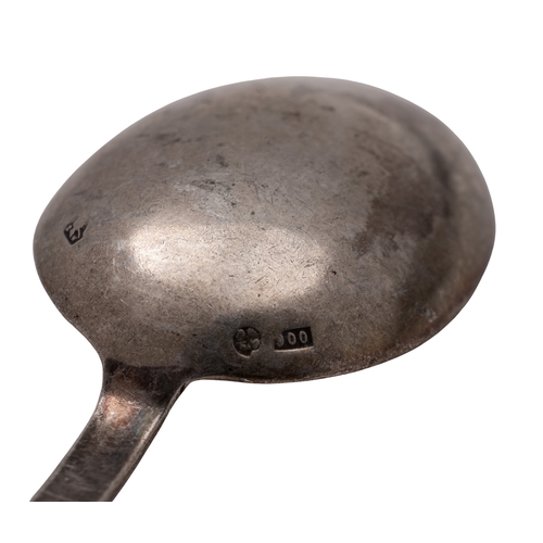 114 - Sixteen silver souvenir spoons, mixed standards & regions, together with eight other silver plated e... 