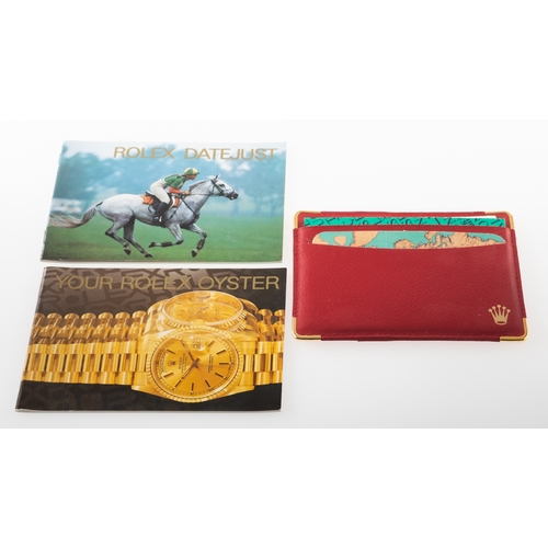 479 - Rolex Oyster a lady's two-tone Datejust wristwatch the mother-of-pearl dial having diamonds inset to... 