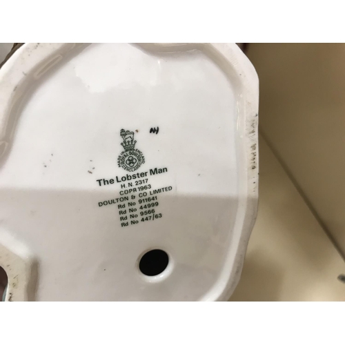 201 - Royal Doulton figurine - Lobster Man HN 2317