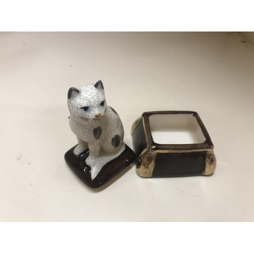 208 - Trinket box in form of a Cat