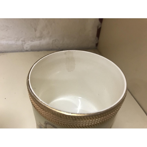 224 - Pair of Crown Devon blush Ivory 4