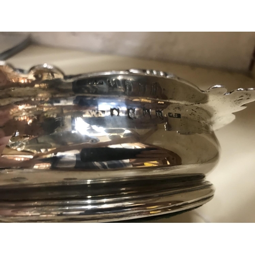 185 - Hall Marked Silver Coaster, 7