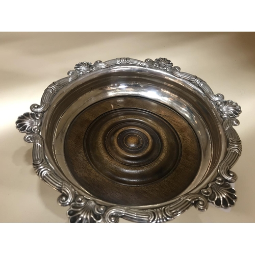 185 - Hall Marked Silver Coaster, 7