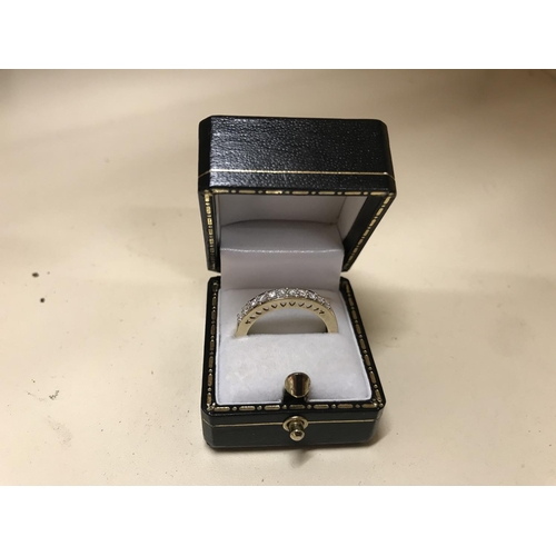 147 - 9ct Gold .30ct Diamond ring