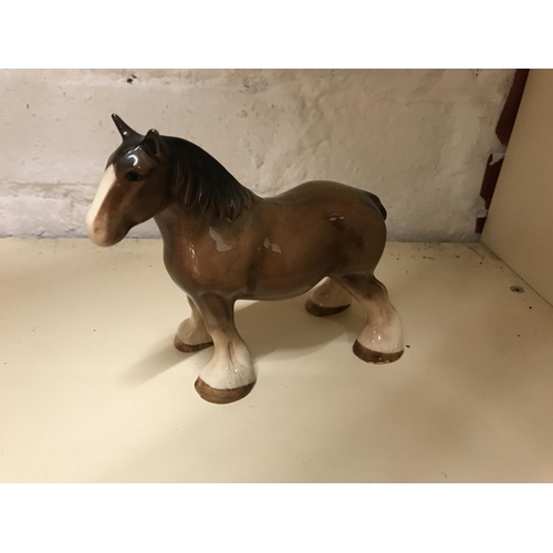 79 - Horse figurine, no markings