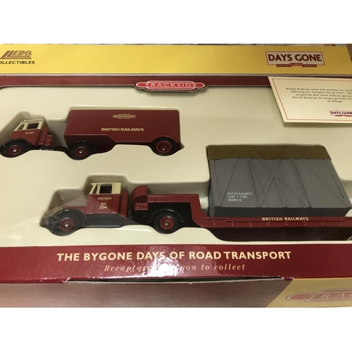 214 - Lledo British Railways trackside Truck set, boxed