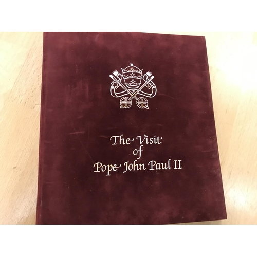 216 - Benham Silk First Day Covers x 19 - Visit of Pope John Paul 11 to UK, l/edition