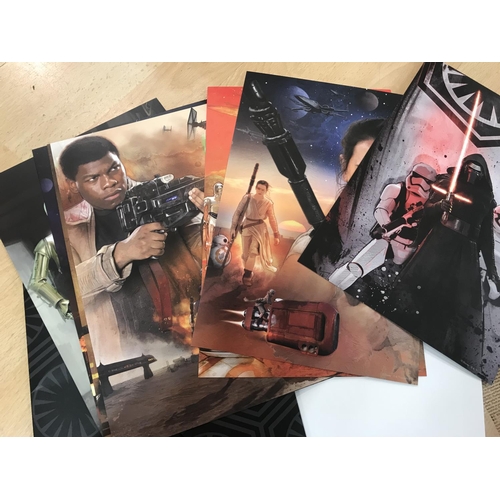 255 - Star Wars Set of 7 Limited edition Lithographs in album