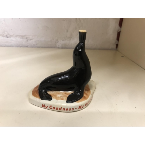 263 - Carlton ware Guinness original Seal, red backstamp