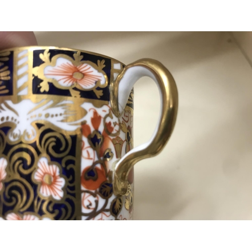 250 - Royal Crown Derby Tyg, one handle repaired, 2