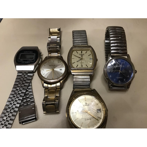 121 - 5 x Assorted Watches - Untested, as found