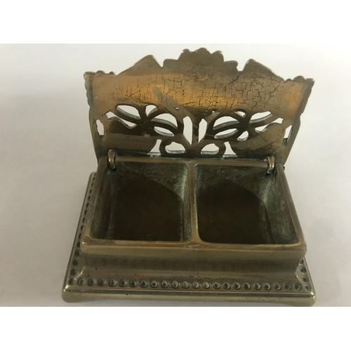 103 - Brass Stamp Box