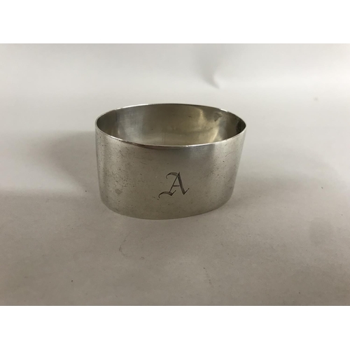 262 - Hall marked Silver Napkin Ring, Sheffield 1923 by Thomas Bradbury