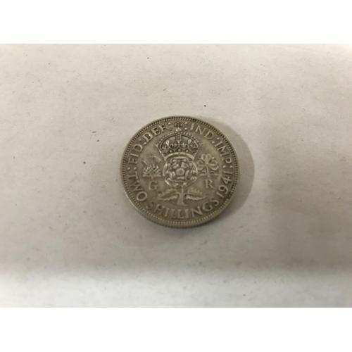 146 - 1941 Silver 2 Two Shilling Coin