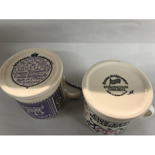 120 - 2 x Emma Bridgewater Royalty Mugs