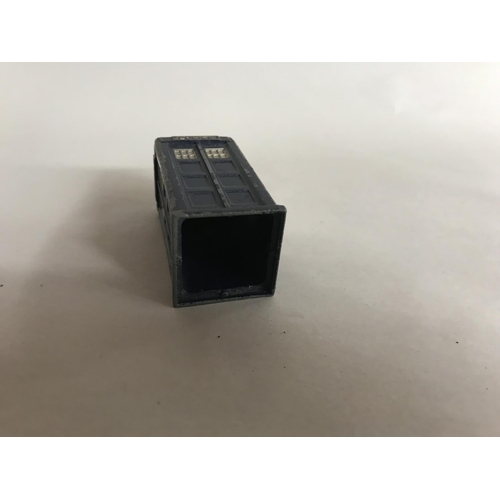 109 - Die Cast Police Box, playworn condition