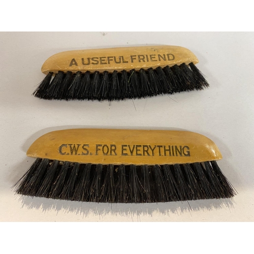 27 - 2 x CWS (Co-op) Brushes, 5