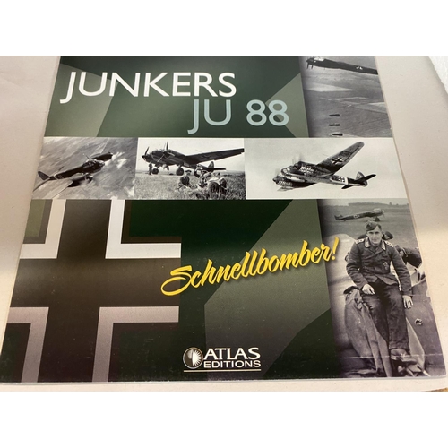 72 - Atlas Editions Die Cast Junkers JU88, boxed