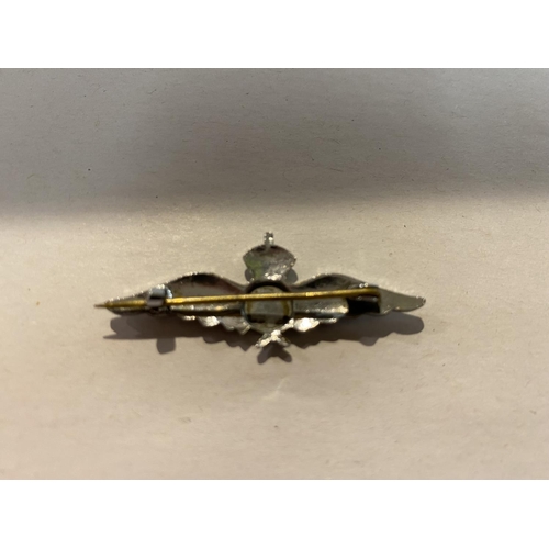 75 - RAF Kings Crown Sweetheart Brooch