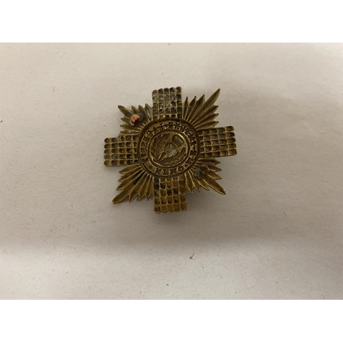 33 - WW1 Scots Guards Regiment Cap Badge - Missing Lugs & Pin