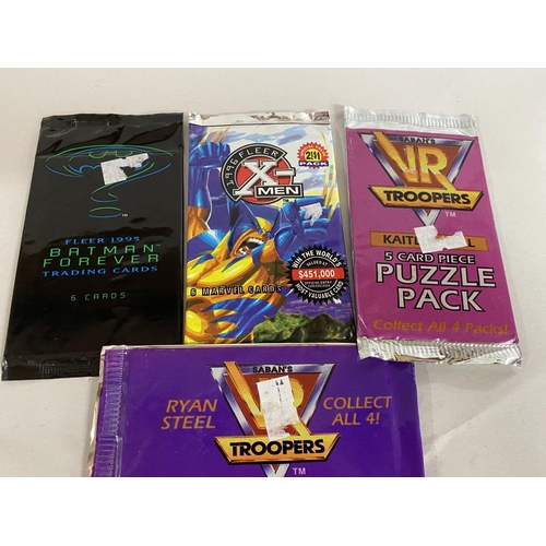 71 - 5 x Sealed c1990's Cards inc. Batman, X Men etc