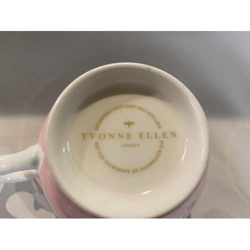 217 - Yvonne Ellen 'Champagne' Cup & Saucer