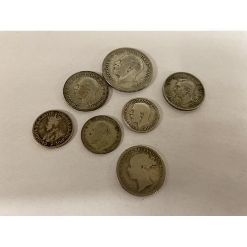 49 - 7 x Silver GB Coins