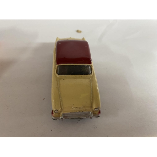 57 - Dinky Humber Hawk, model 165 - Box Worn & Car Playworn