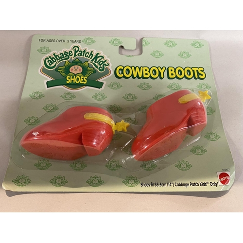 158 - Original Cabbage Patch Kids - Cowboy Boots, still packaged