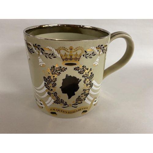 25 - Wedgwood 25th Anniversary Elizabeth & Philip large Mug by Richard Guyatt 1972