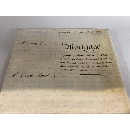 64 - 1877 Mortgage Contract / Deed