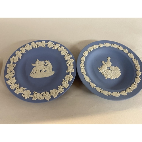 140 - 2 x Wedgwood Jasperware Coasters