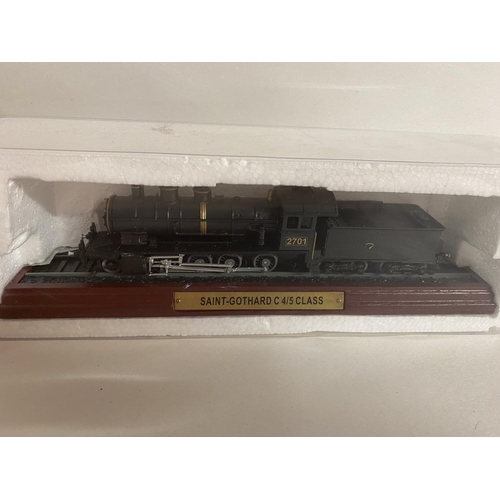 174 - Atlas Editions Boxed Saint Gothard C 4/5 Static Loco