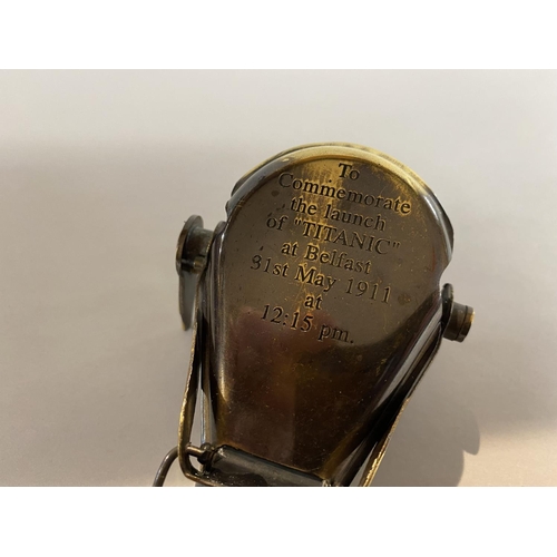 157 - Titanic Commemorative Folding Monocular with Good Lens