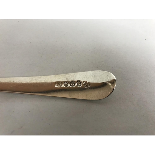 176 - Hall marked Silver George 111 Tablespoon with Armorial, London 1802 by Wm Eley & Fearn