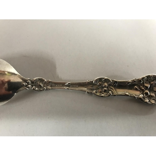 177 - Sterling Silver (American) Art Nouveau c1900 Tea Spoon