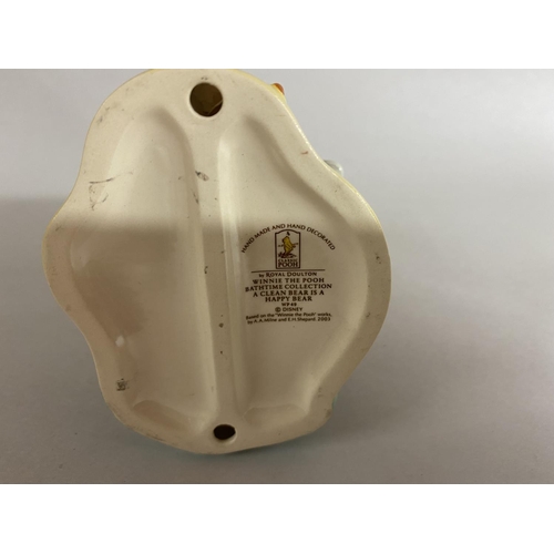 178 - Royal Doulton Winnie the Pooh - A Clean Bear is a Happy Bear WP49