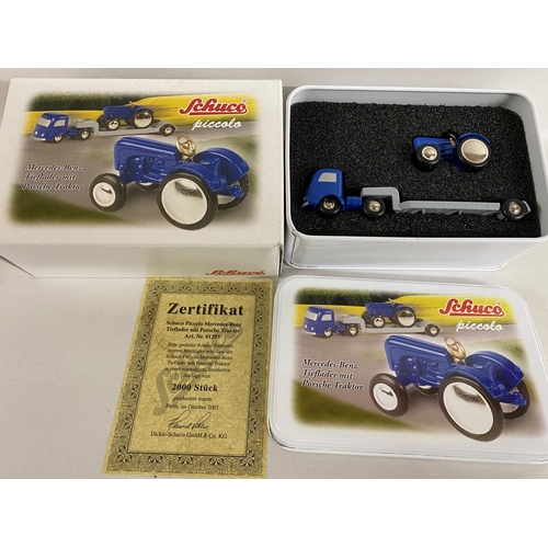 134 - Schuco c2000 Piccolo Tractor, boxed